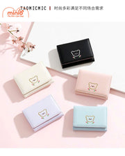 Bóp gấu thêu hoa DH