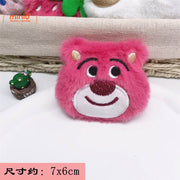 Cài áo, balo bông gấu dâu