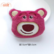 Cài áo, balo bông gấu dâu