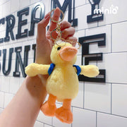 Móc khoá vịt đeo kính