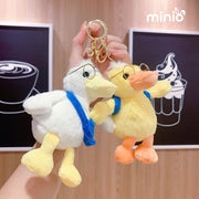 Móc khoá vịt đeo kính