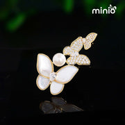 Cài áo 3 bướm đính đá 950MH