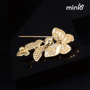 Cài áo 3 bướm đính đá 950MH