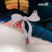 Cài áo nơ đính đá 930MH