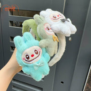 Cài tóc Labubu đeo nơ