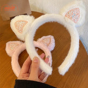 Cài tóc tai mèo kim tuyến