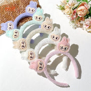 Cài tóc 2 đầu thỏ Labubu