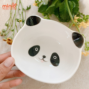 Chén gấu trúc có tai 5in