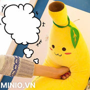 Thú bông chuối 4c thêu chữ