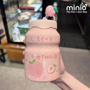 Ly cốc sữa chua ống hút trái cây