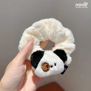 Cột tóc lông cún mắt loang