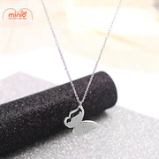 Dây chuyền titan 042 bướm