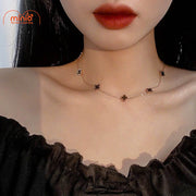 Dây chuyền titan 058 màu gold