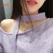 Dây chuyền inox trái tim 019 MY