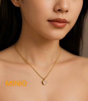 Dây chuyền titan gold 051MH