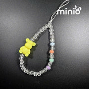 Dây đeo điện thoại gấu