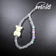 Dây đeo điện thoại gấu