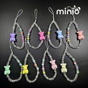 Dây đeo điện thoại gấu