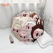 Ô dù tự động thỏ Labubu