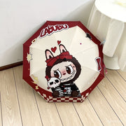 Ô dù tự động thỏ Labubu