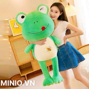 Thú bông ếch thêu ong