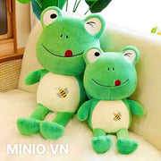 Thú bông ếch thêu ong