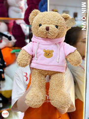 Gấu áo mũ lông xù