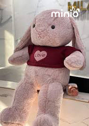 Thỏ tai dài mặc áo len