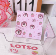 Giấy note gấu dâu