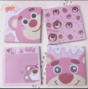 Giấy note gấu dâu