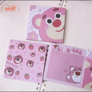 Giấy note gấu dâu