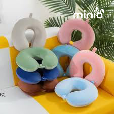 Gối cổ cao su non trơn