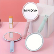 Gương cầm tay thỏ tai cụp