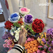 Hoa len hoa hồng đại