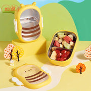 Hộp cơm 2 ngăn ong vàng