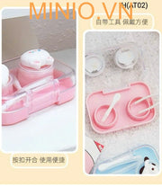 Hộp đựng lens mắt cute