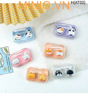Hộp đựng lens mắt cute