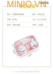 Hộp đựng lens mắt cute