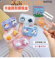 Hộp đựng lens mắt cute