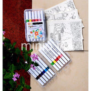 Hộp màu Acrylic 12 màu