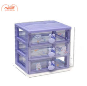 Kệ 3 ngăn thỏ đeo nơ