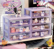 Kệ 3 ngăn thỏ đeo nơ