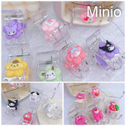 Kẹp 5 răng trong charm thỏ