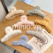 Kẹp càng cua lông trơn 13cm