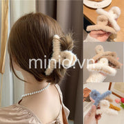 Kẹp càng cua lông trơn 13cm