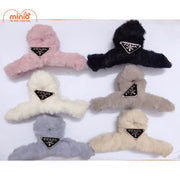 Kẹp càng cua lông tag chữ