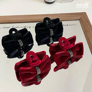 Kẹp càng cua nhung 3 hàng đá