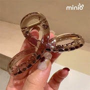 Kẹp càng cua nơ cánh tròn