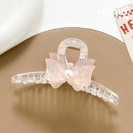 Kẹp càng cua nơ ngọc Vip