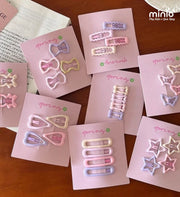 Set 4 kẹp mái pastel PO